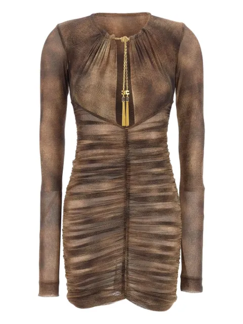 Elisabetta Franchi gathered dress