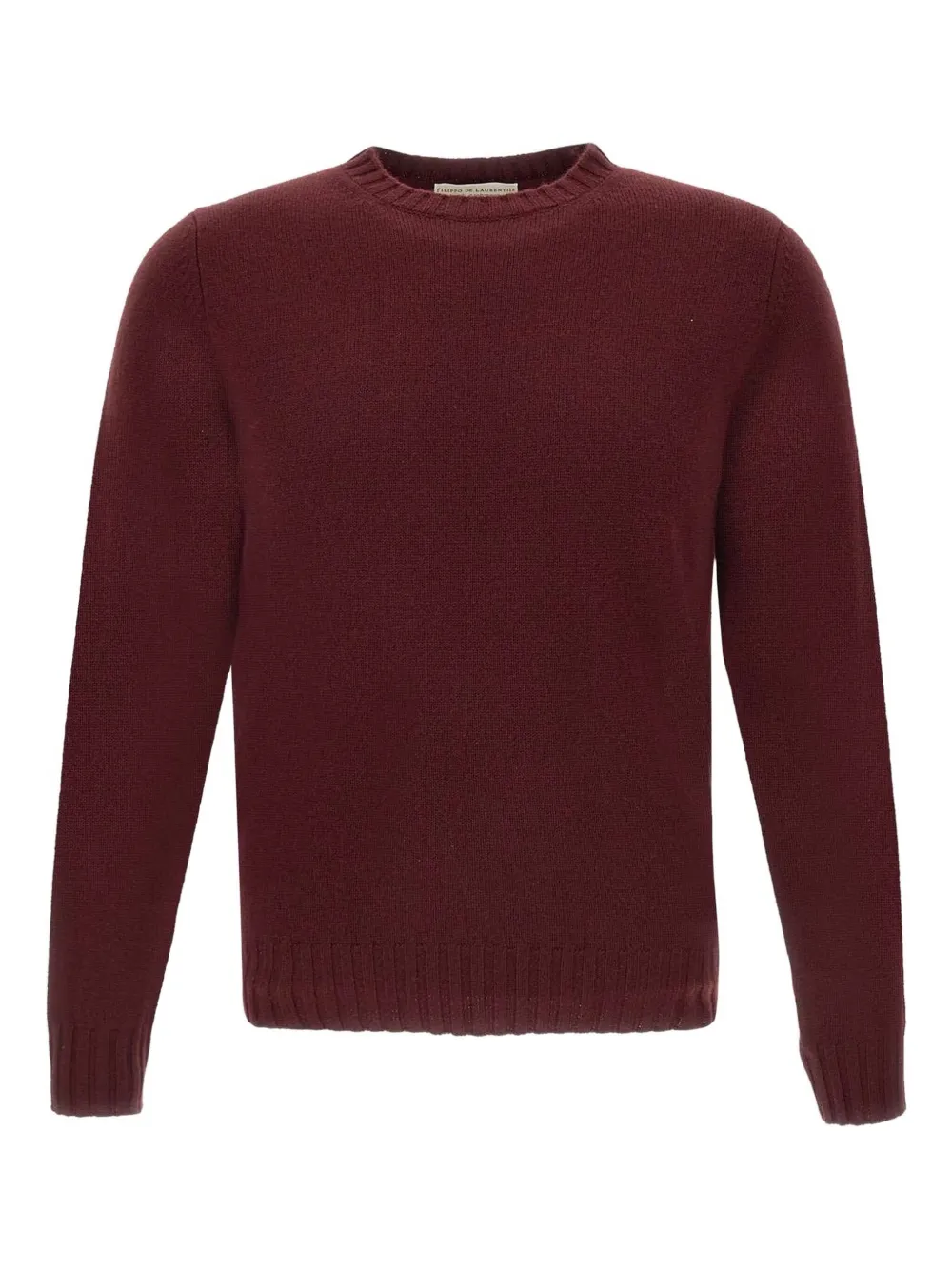 Filippo De Laurentiis Crew-neck Sweater In Red