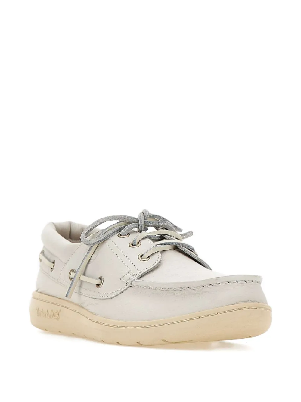 Timberland Leren bootschoenen met veters - Wit