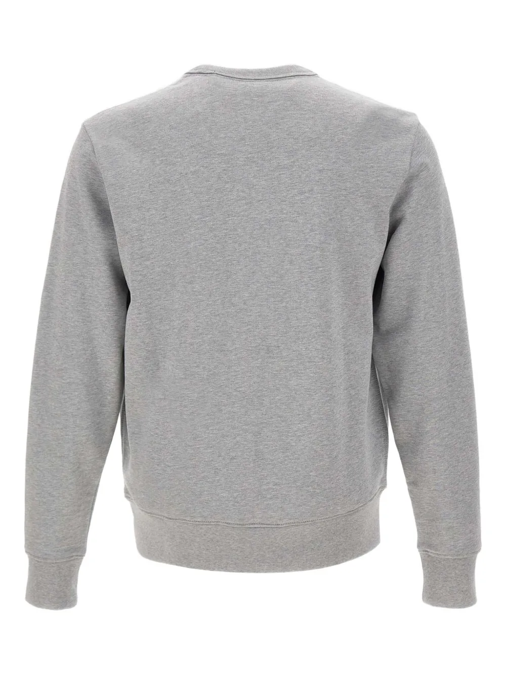 BOSS embroidered-logo crew-neck sweatshirt - Grijs