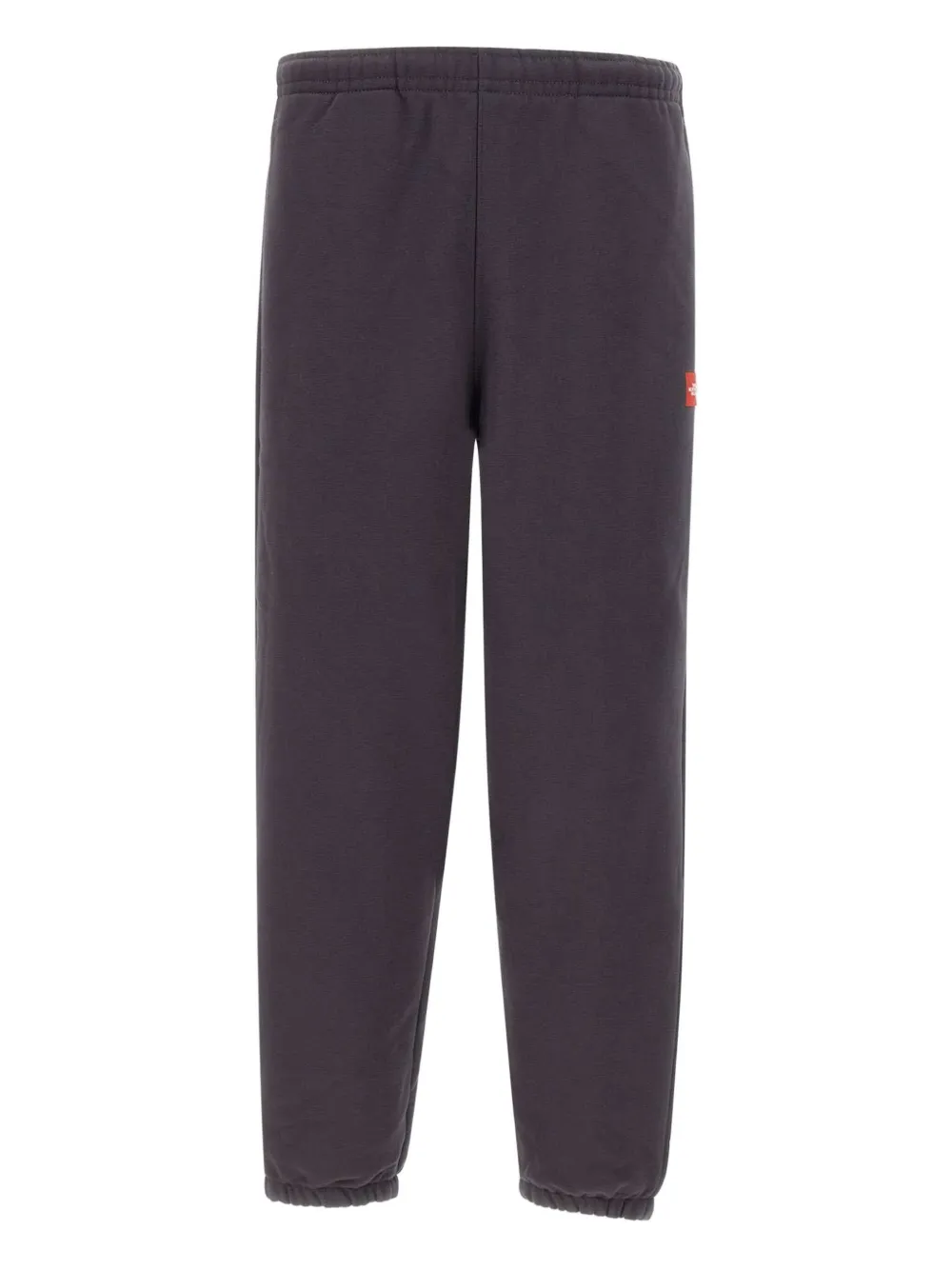 The North Face Logo-patch Elasticated-cuff Track Pants In Gray