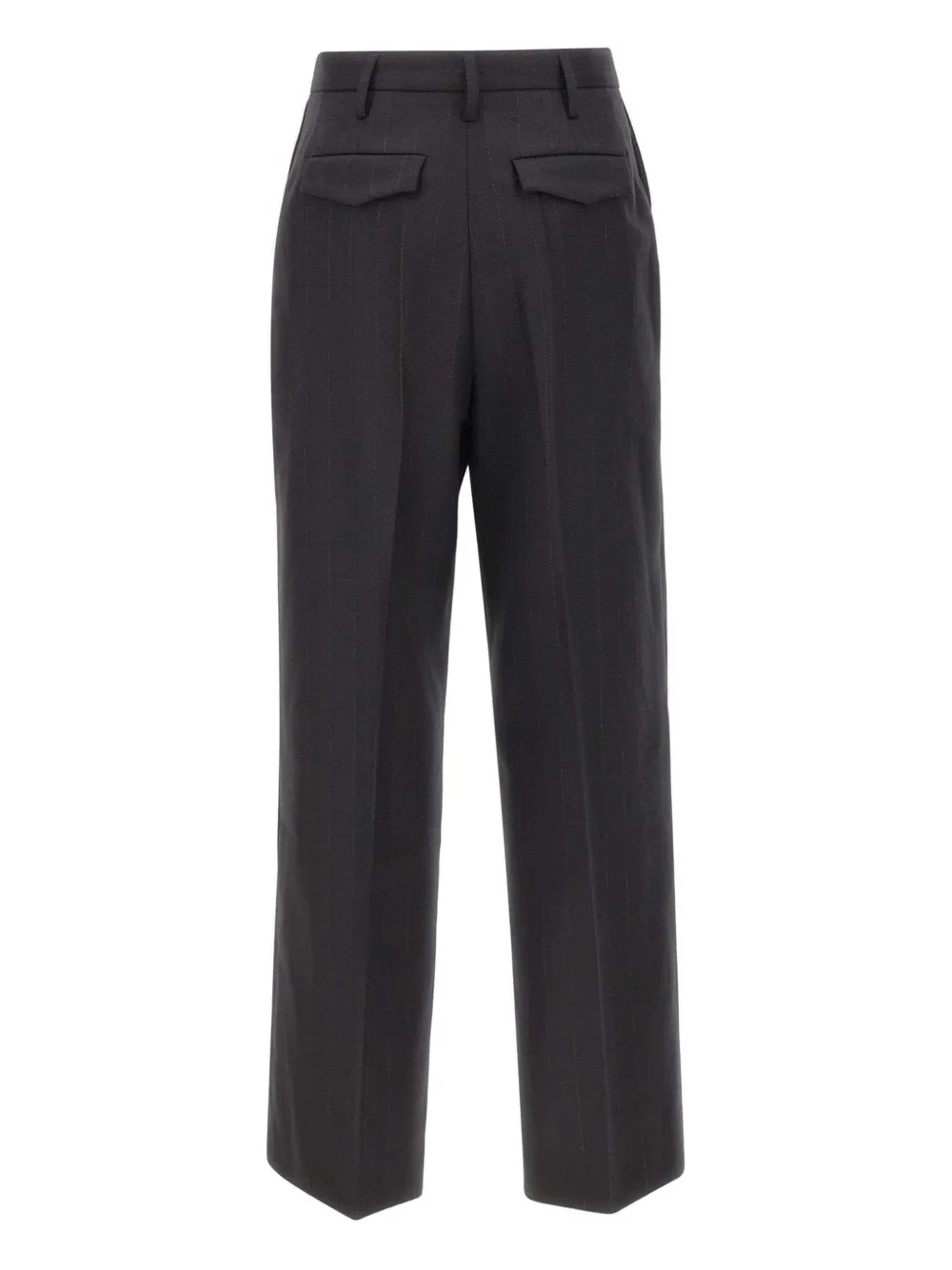 HERSKIND pinstripe wool trousers - Zwart