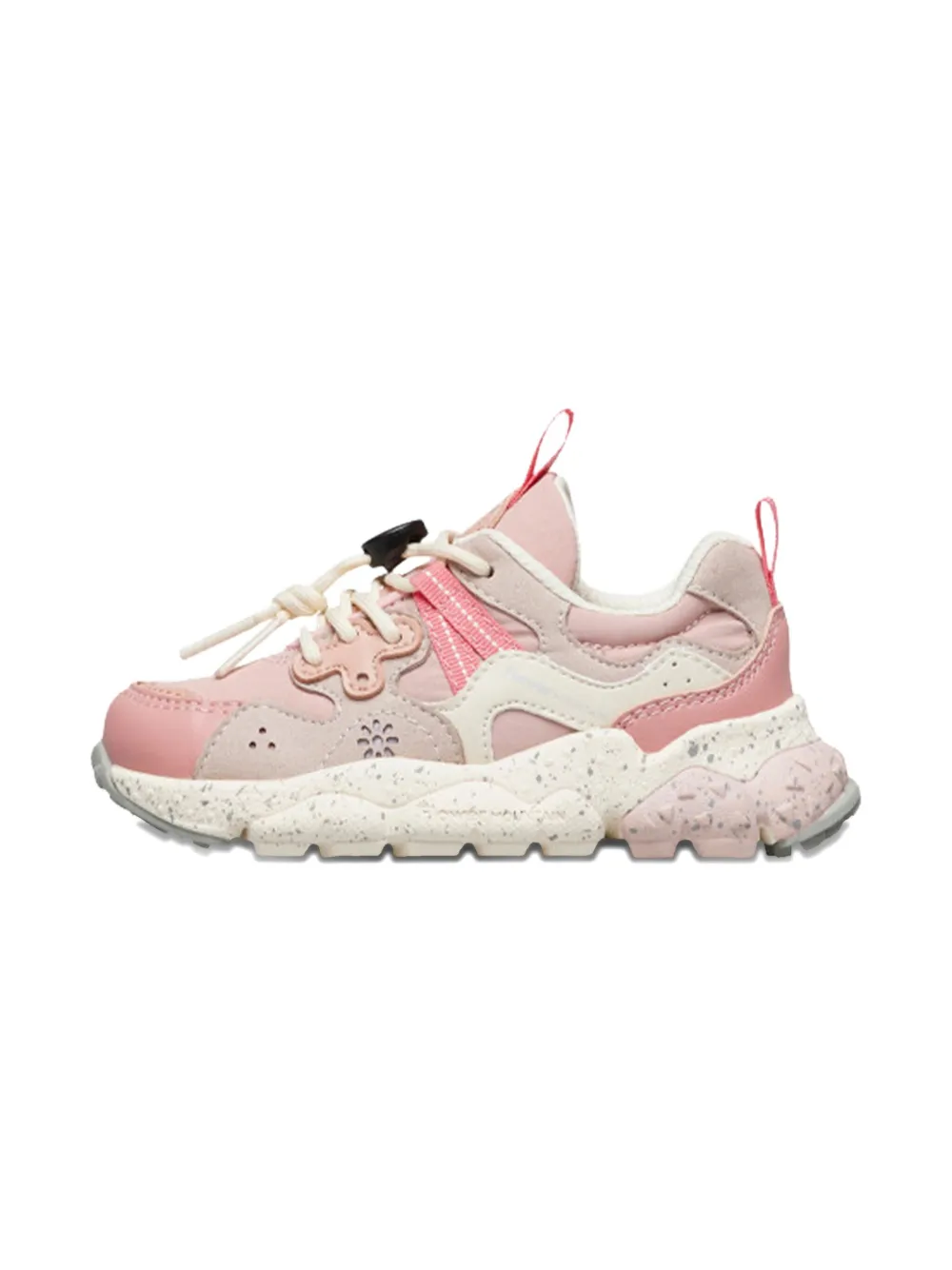 NATURINO Chunky sneakers met bloemdetail Roze