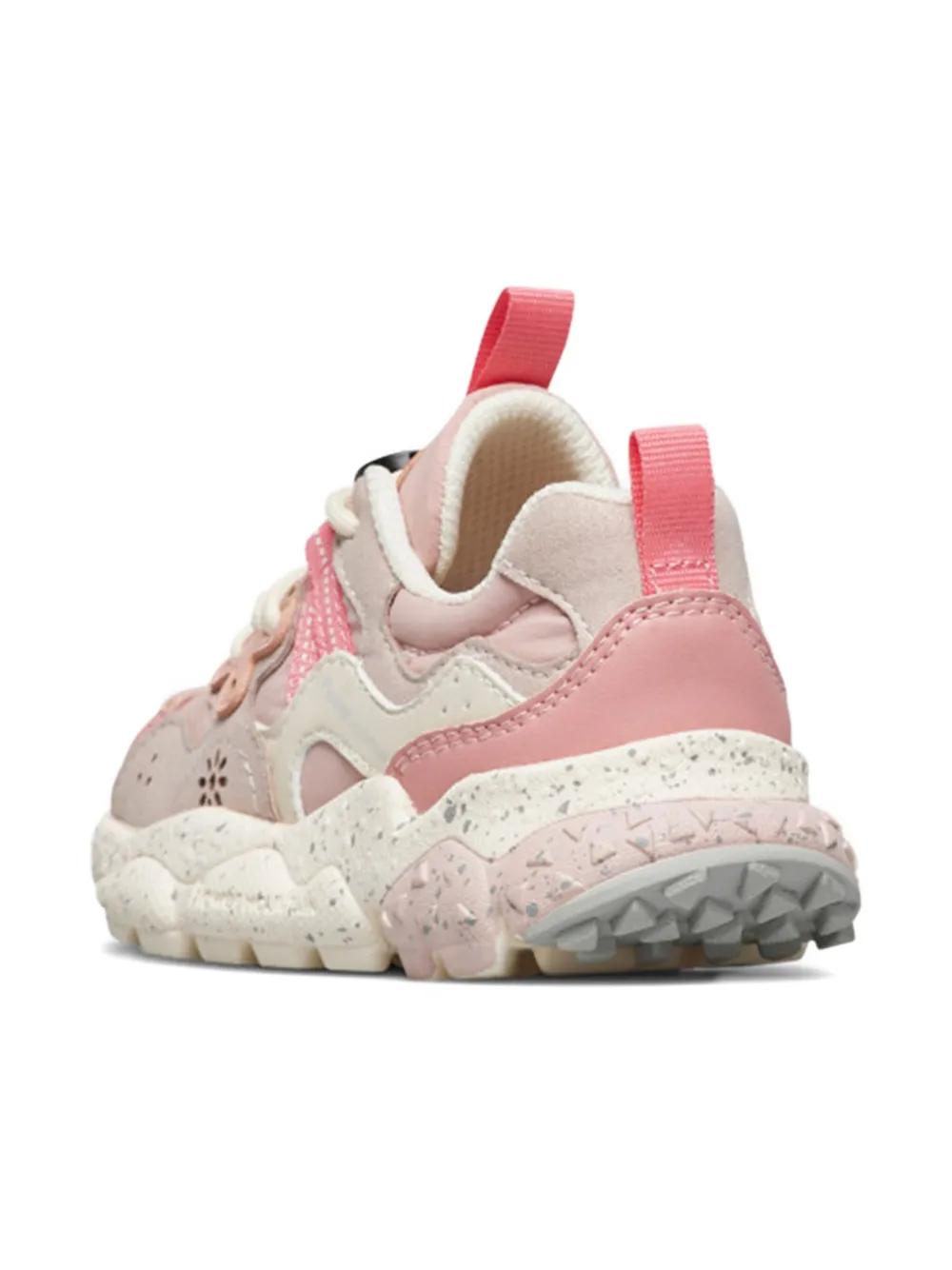 NATURINO Chunky sneakers met bloemdetail Roze