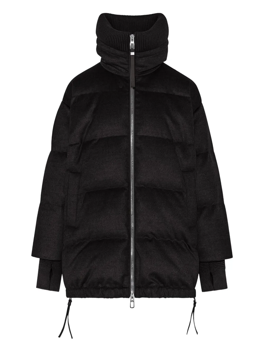 Duno Blanca high-neck puffer jacket | Brown | Image 1