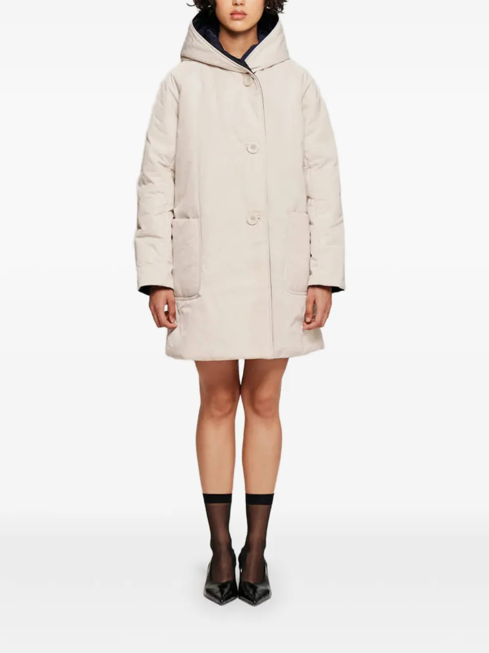 OOF WEAR abrigo reversible con capucha | neutro | Image 1