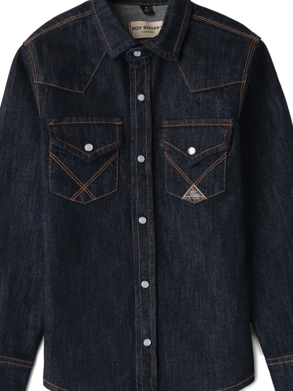 Roy Rogers Kids Spijkershirt met dubbele zak Blauw