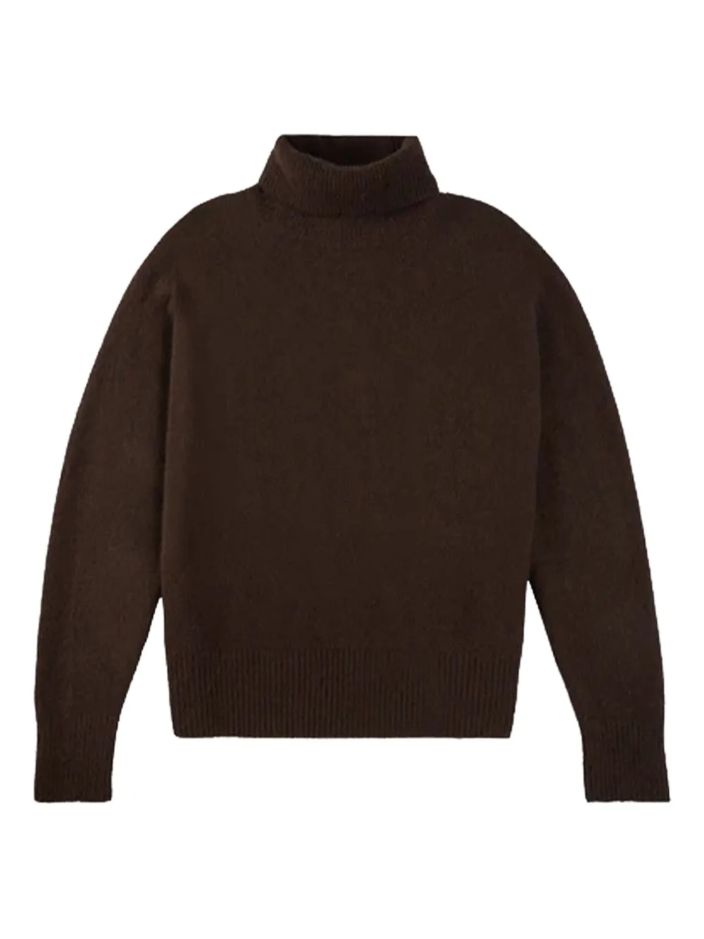 Zanone turtleneck cashmere sweater | Brown | Image 1