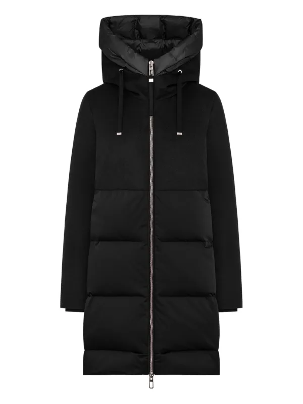 Duno Talia フーデッドコート | ブラック | FARFETCH JP