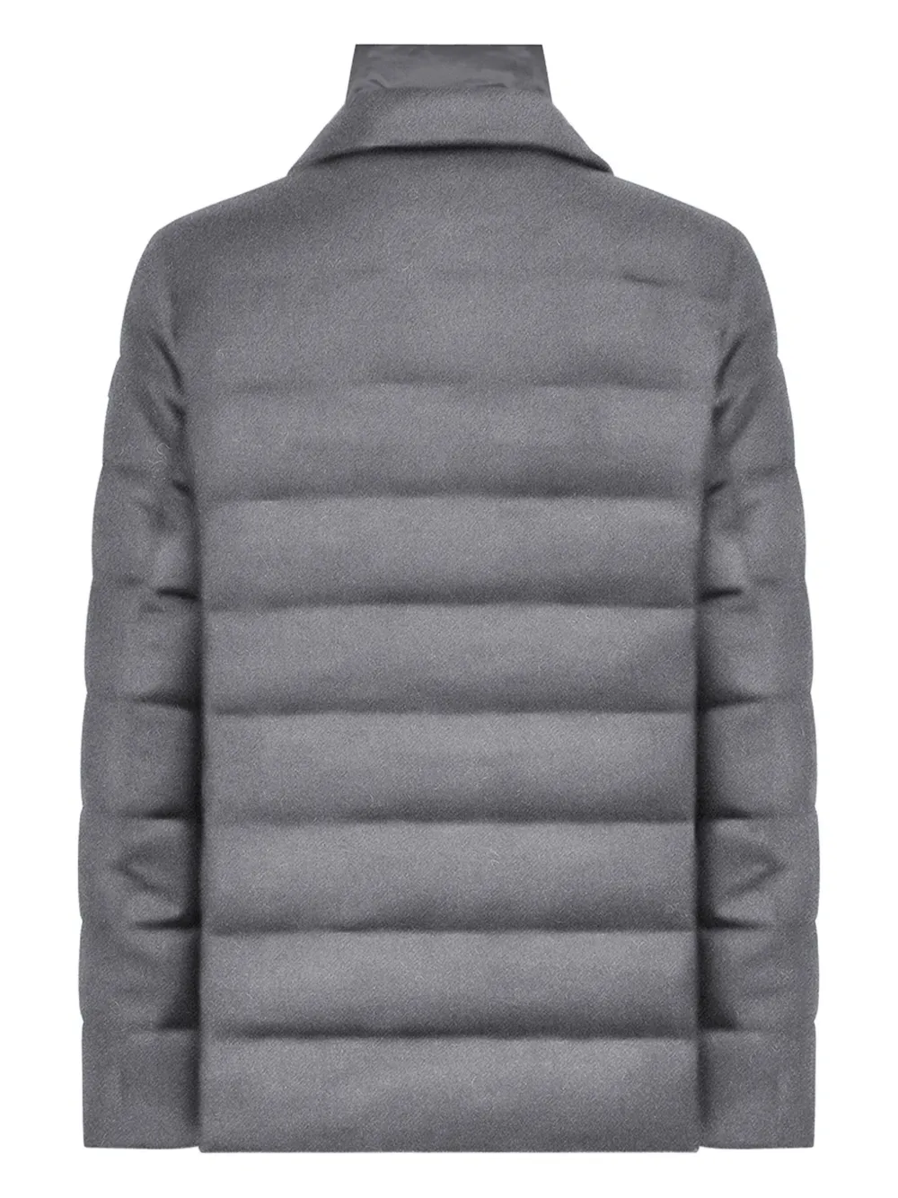 Duno Grey double-breasted puffer jacket | Down Jackets | Image 2