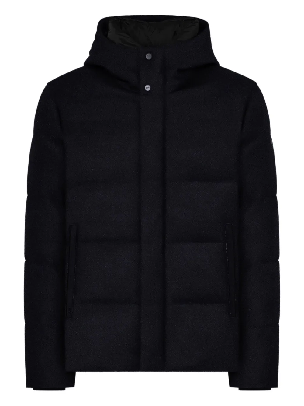 Duno hooded quilted jacket | Blue | Image 1