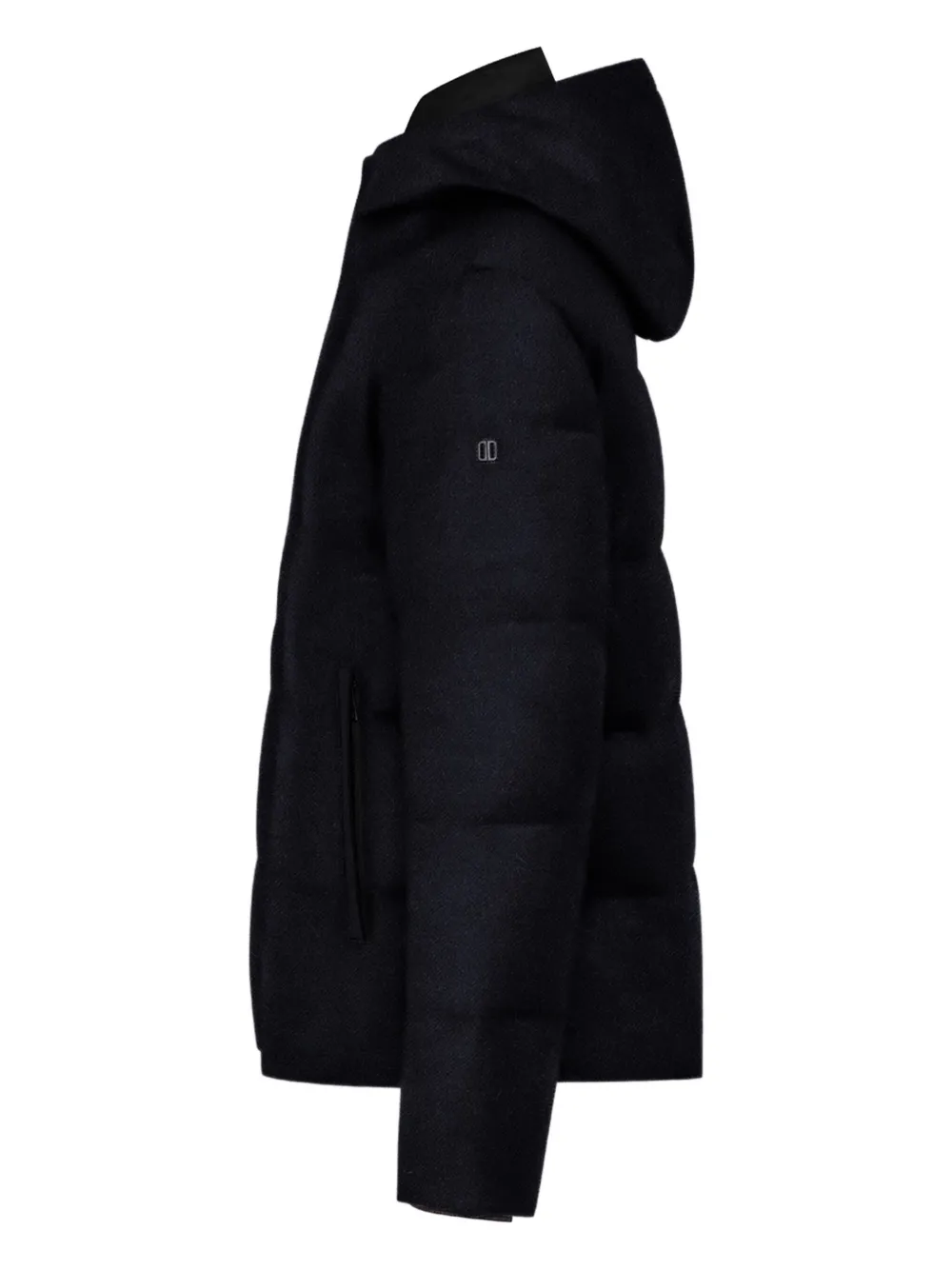  Duno Hooded Quilted Jacket - Blue 
