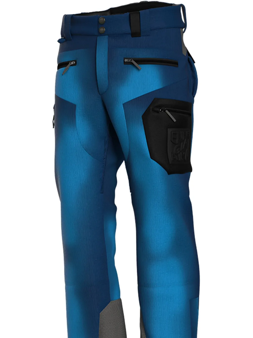 ENERGIA PURA gradient-pattern zip-pocket trousers | Regular-Fit & Straight Leg Pants | Image 2