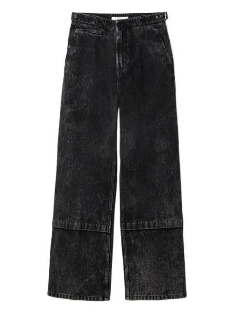 Lanvin pantalones con efecto lavado