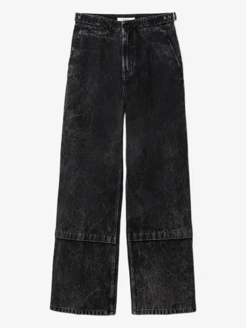 Lanvin acid-wash trousers