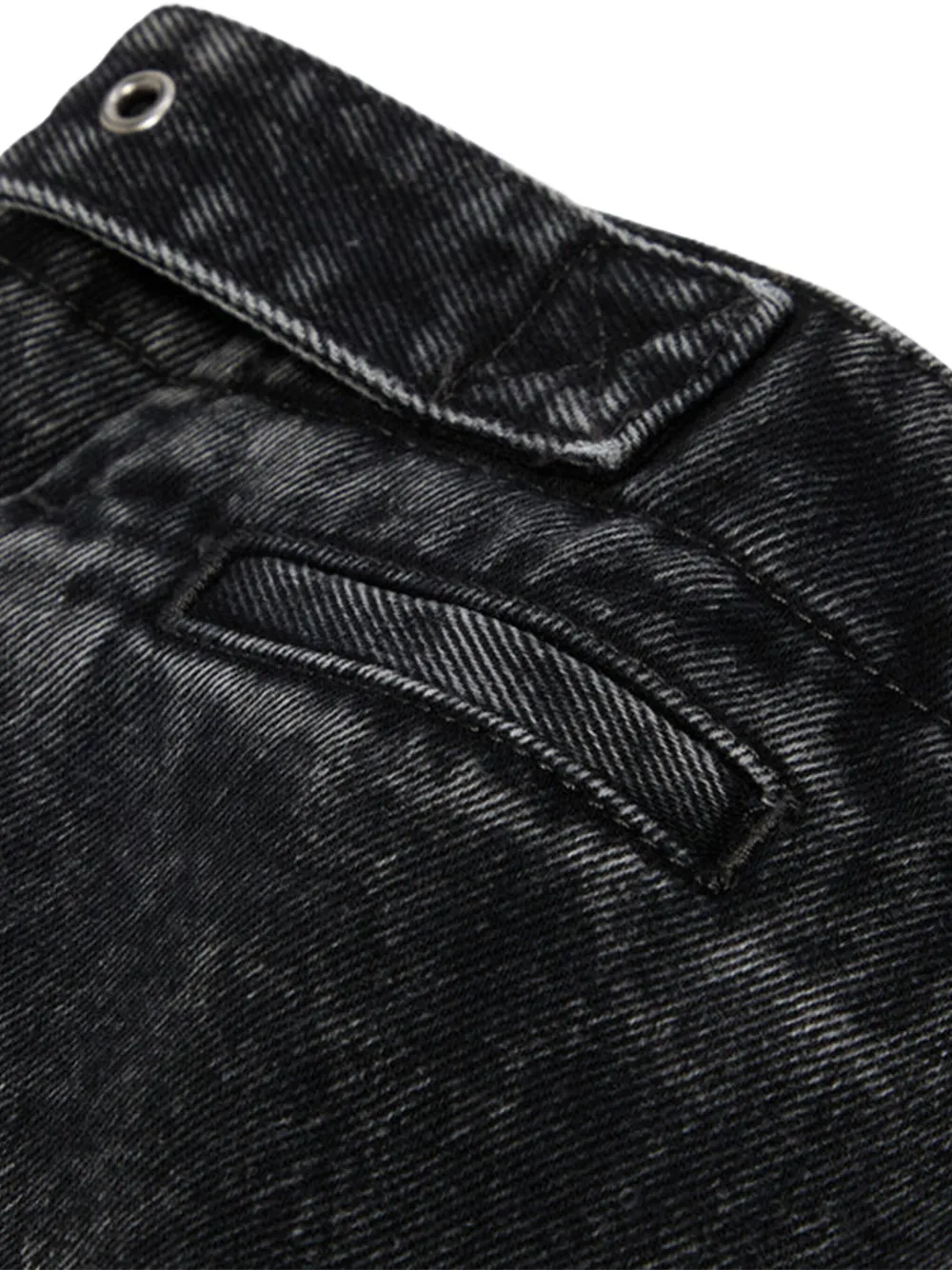 Lanvin Relaxed-fit Black Jeans With Classic Five-pocket Design In Multi