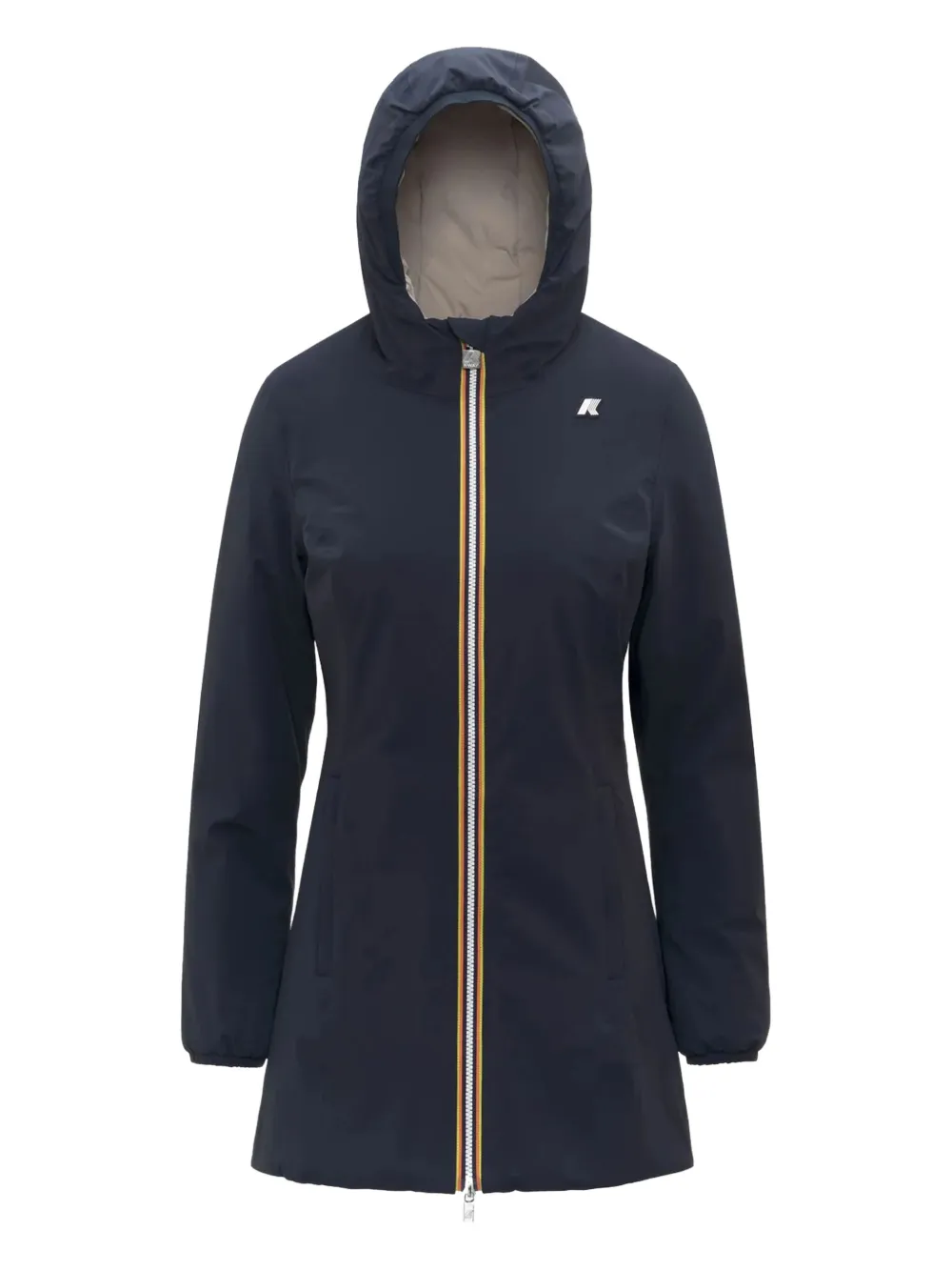 K-Way cashmere puffer jacket | Blue | Image 1