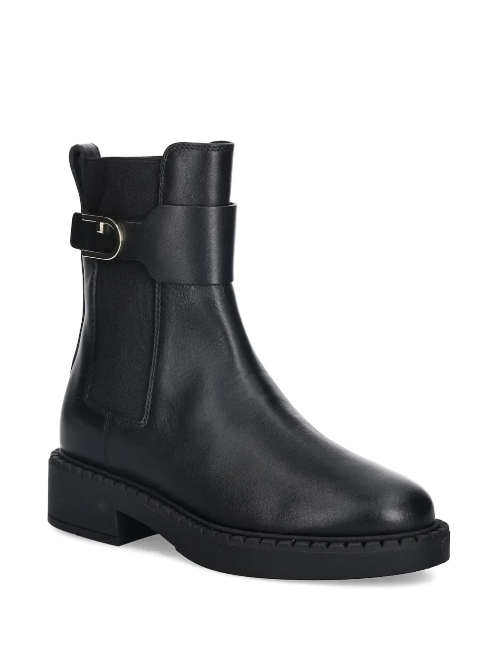 Furla New Legacy buckle-strap chelsea boots Black