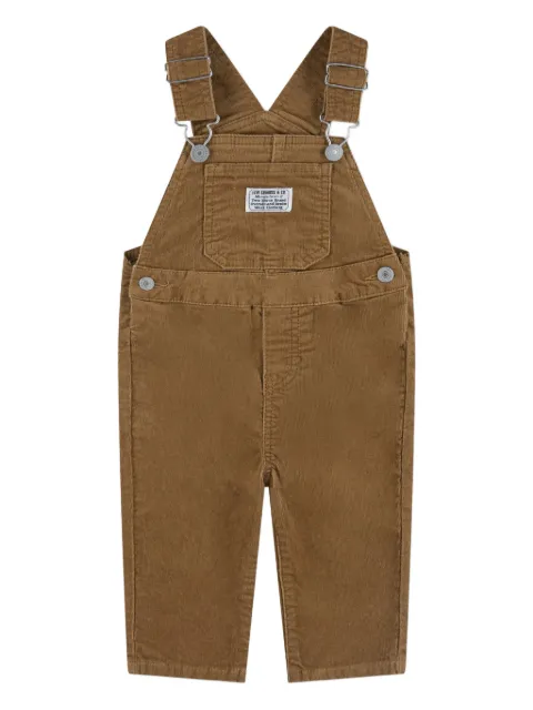 Levi's Kids patch-detail dungarees