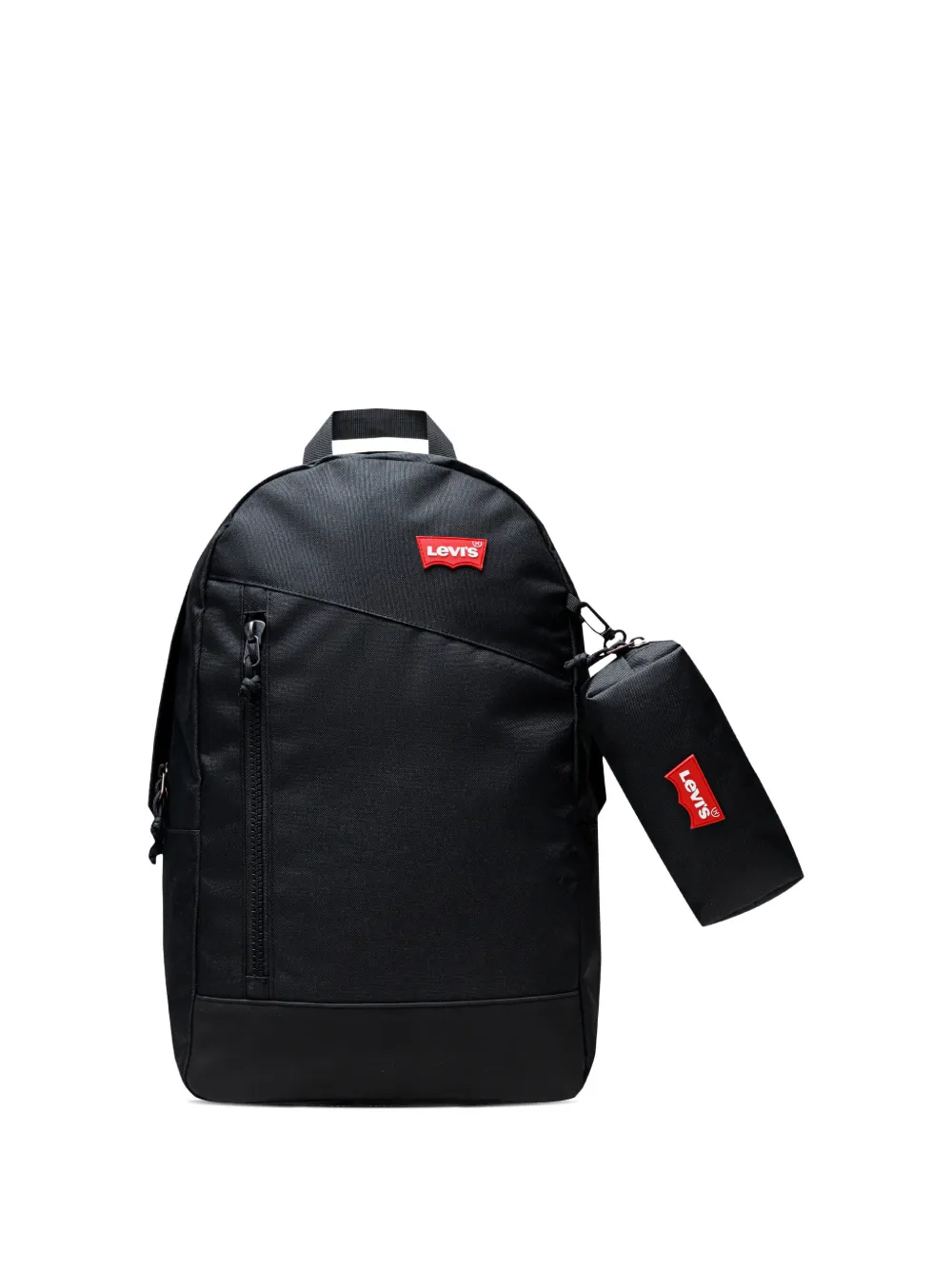 Levi's Kids logo-patch backpack - Nero