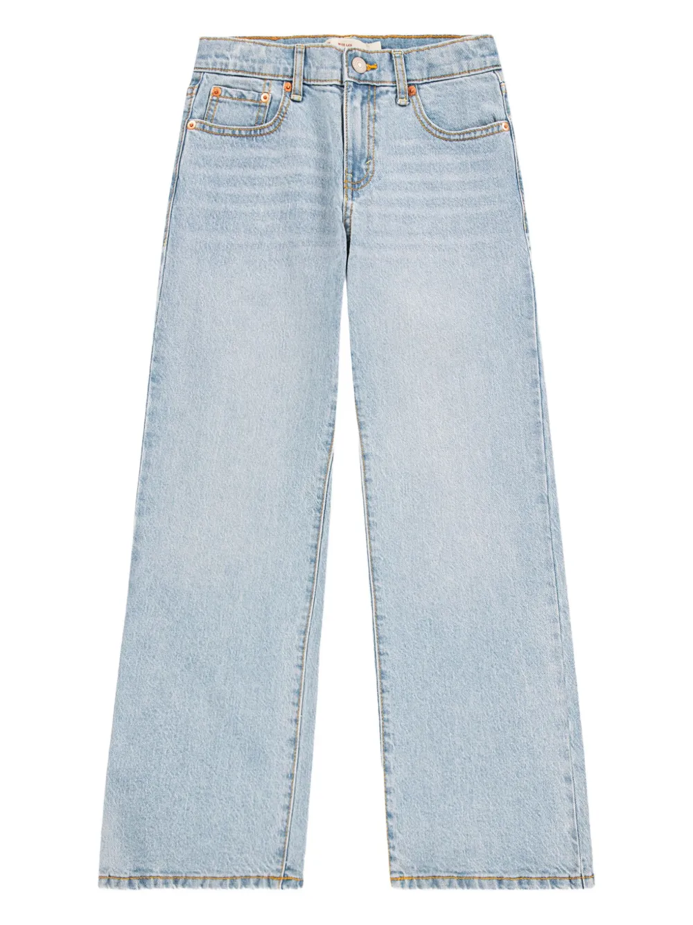 Levi's Kids ロゴパッチ ジーンズ - ブルー Levi's Kids ロゴパッチ ジーンズ - ブルー