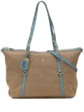 Prada Pre-Owned 2010-2023 Canvas Canapa Logo satchel - Blue