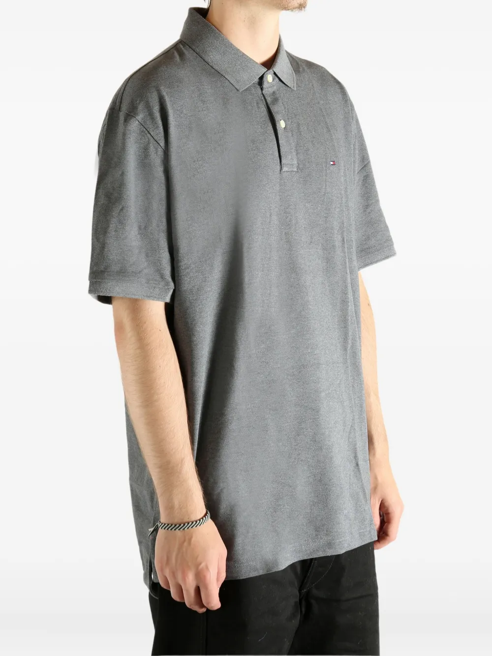 Tommy Hilfiger Poloshirt met logo Grijs