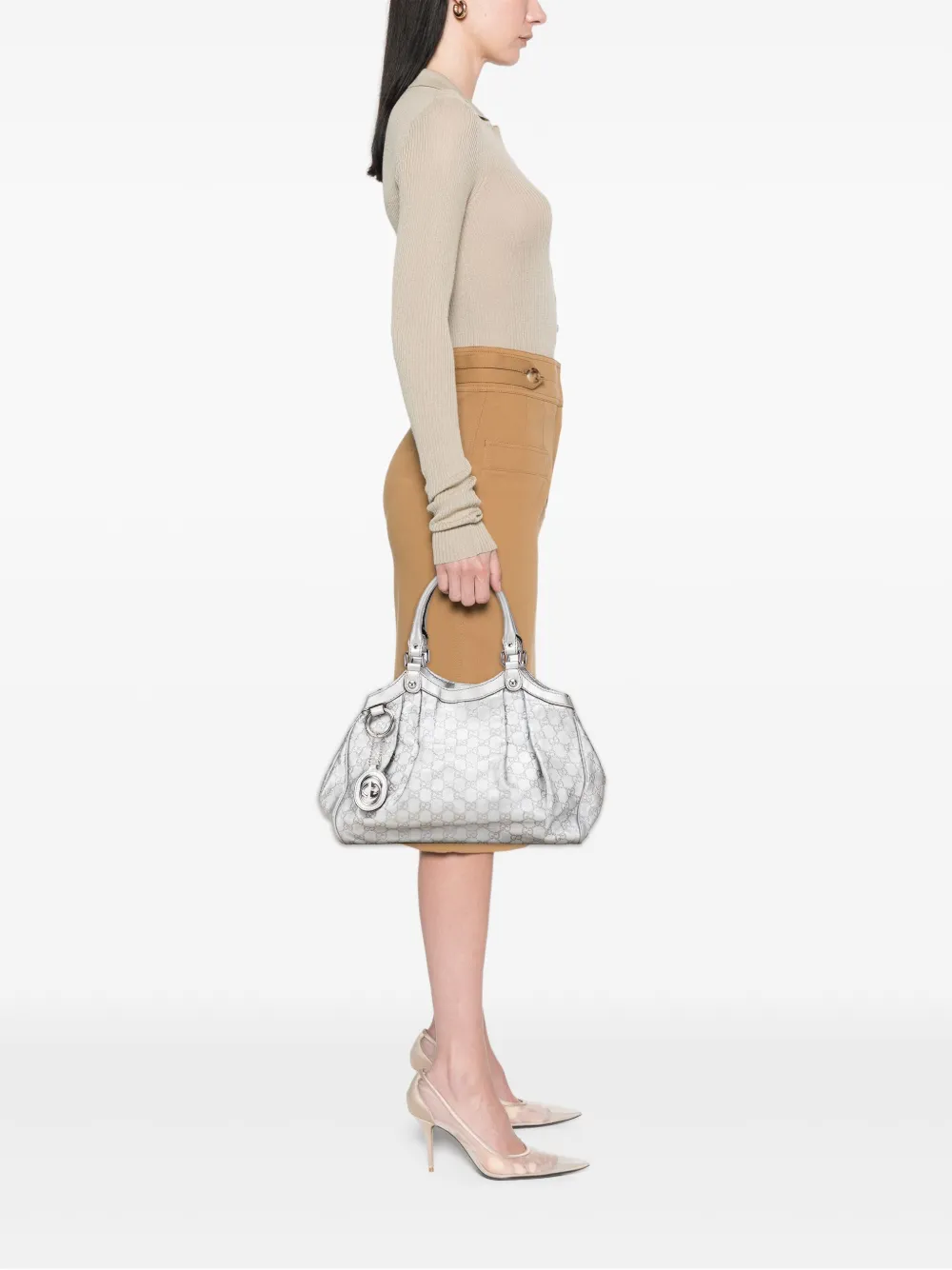 Gucci Pre-Owned 2000-2015 Medium Guccissima Sukey tote bag | Pre-Owned | Image 2
