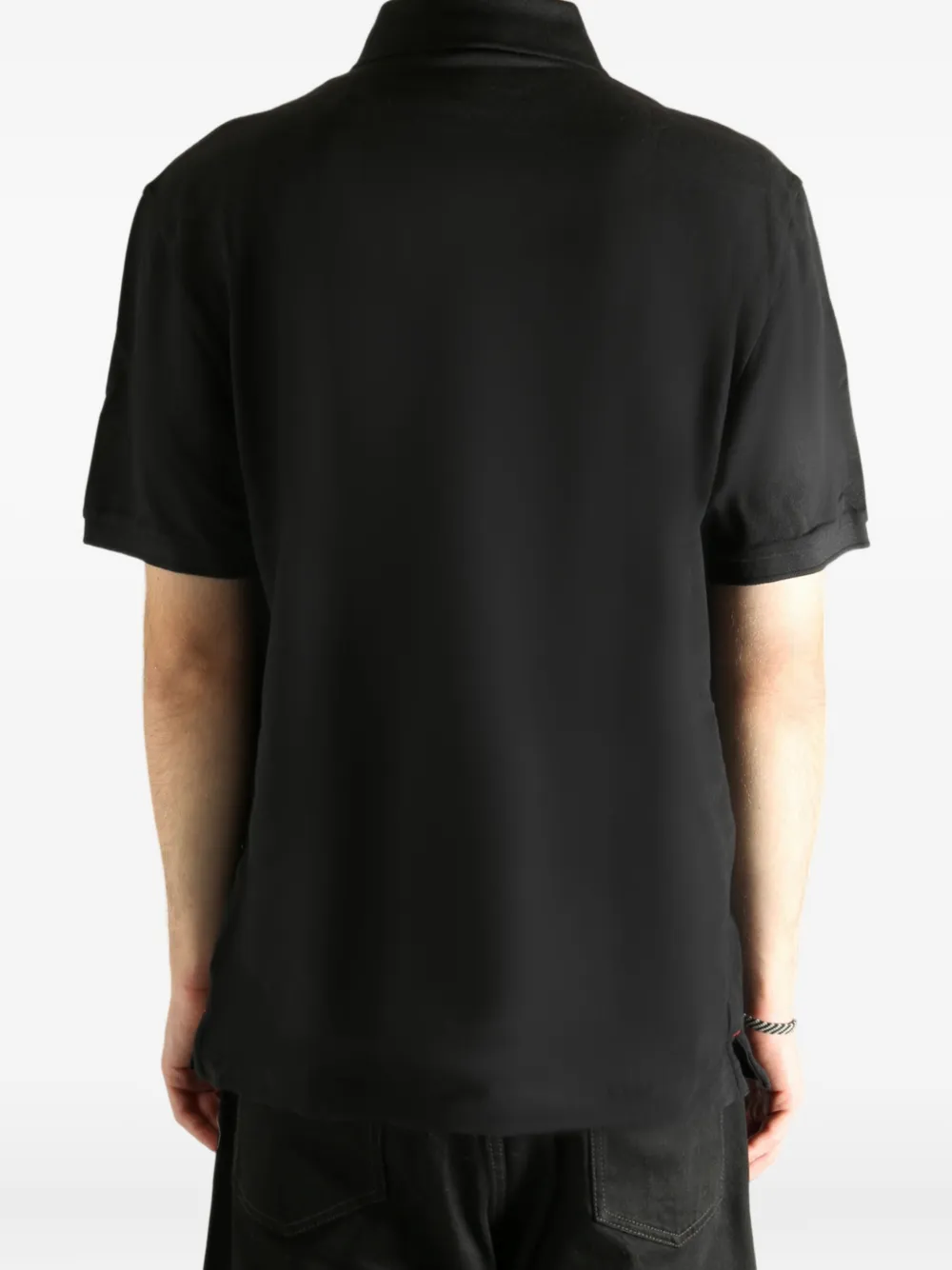 Tommy Hilfiger Poloshirt met knopen Zwart