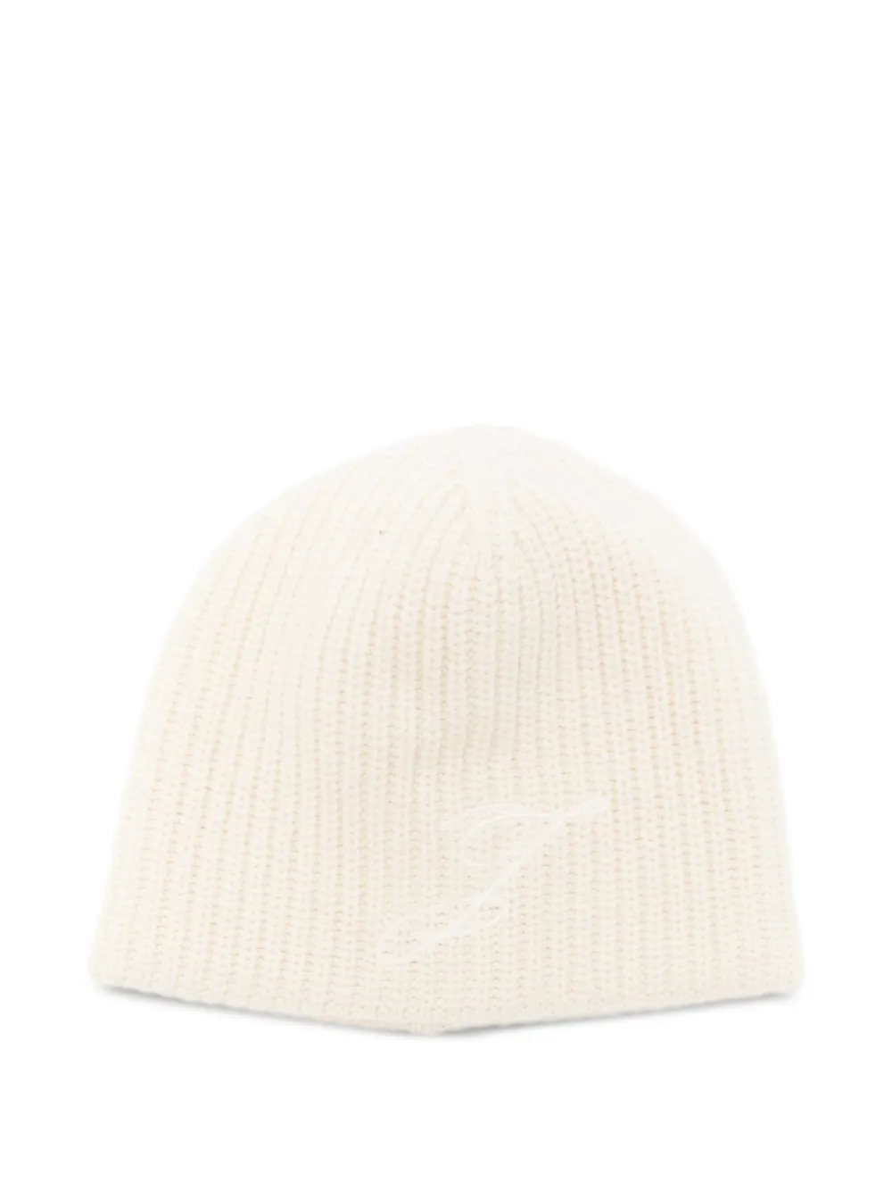 Jacquemus ribbed beanie | White | Image 1