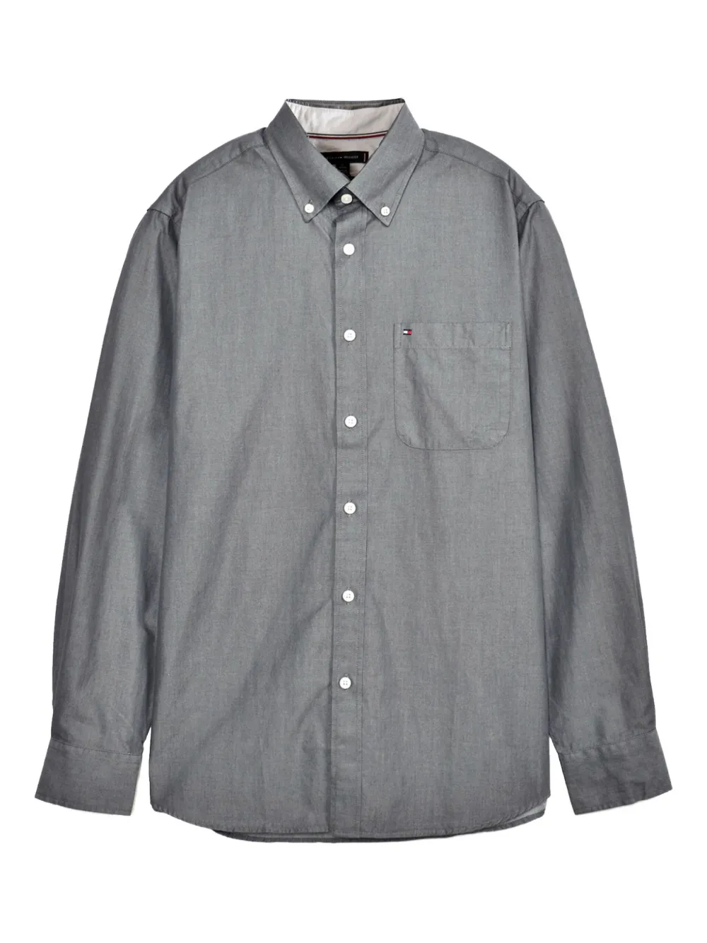 Tommy Hilfiger buttoned pocket shirt - グレー Tommy Hilfiger buttoned pocket shirt - グレー