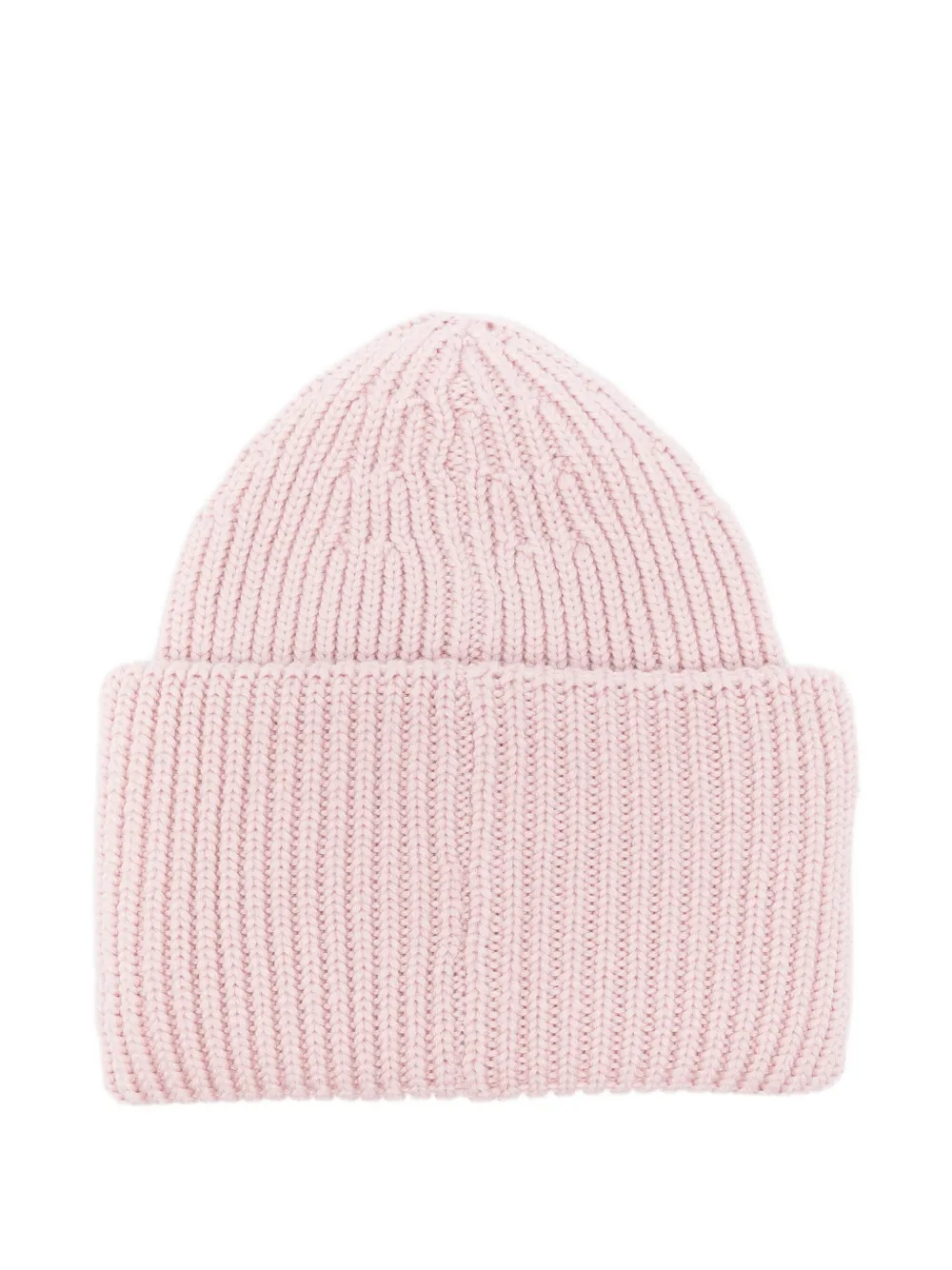 Nine In The Morning Ribbed Wool Beanie In Pink
