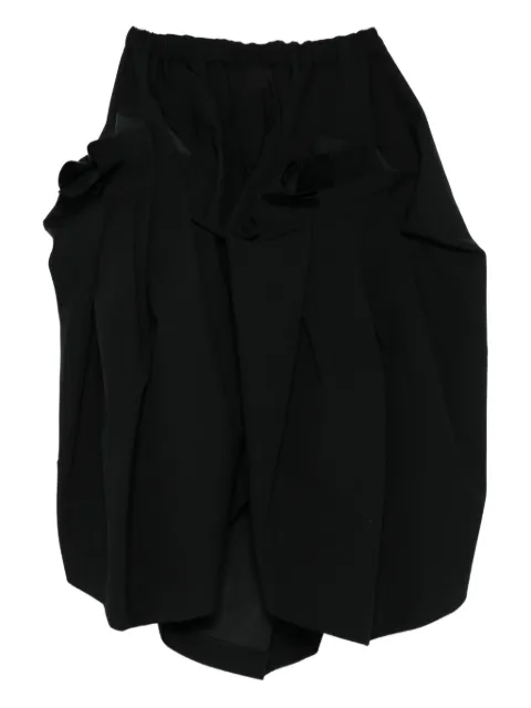 Comme Des Garçons ruffled lace skirt