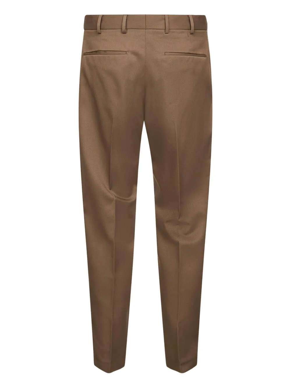 Pt Torino Rebel Twill Trousers In Biscotto In Brown