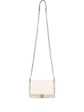Valentino Garavani mini Rockstud chain-strap cross body bag - Neutrals