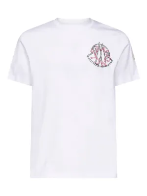 Moncler ロゴ Tシャツ | ホワイト | FARFETCH JP