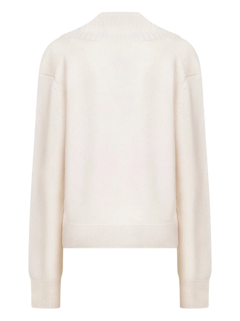 LouLou de Saison V-neck cashmere sweater | Knitted Sweaters | Image 2