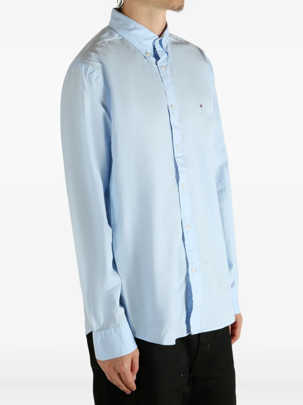 Tommy Hilfiger Mw39988 Buttoned Shirt In Blue