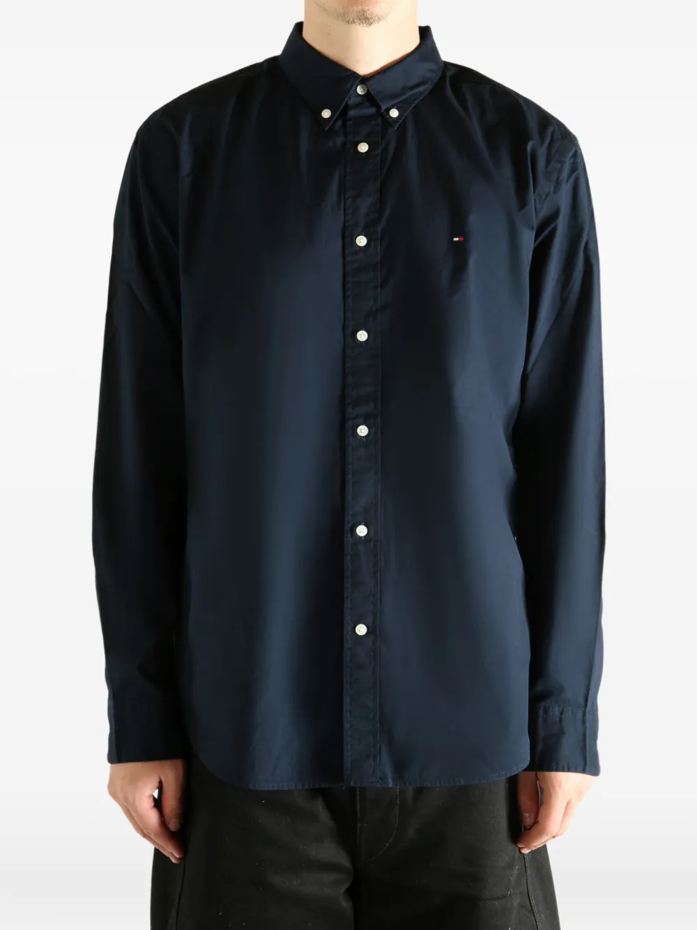 Tommy Hilfiger buttoned shirt - Blauw