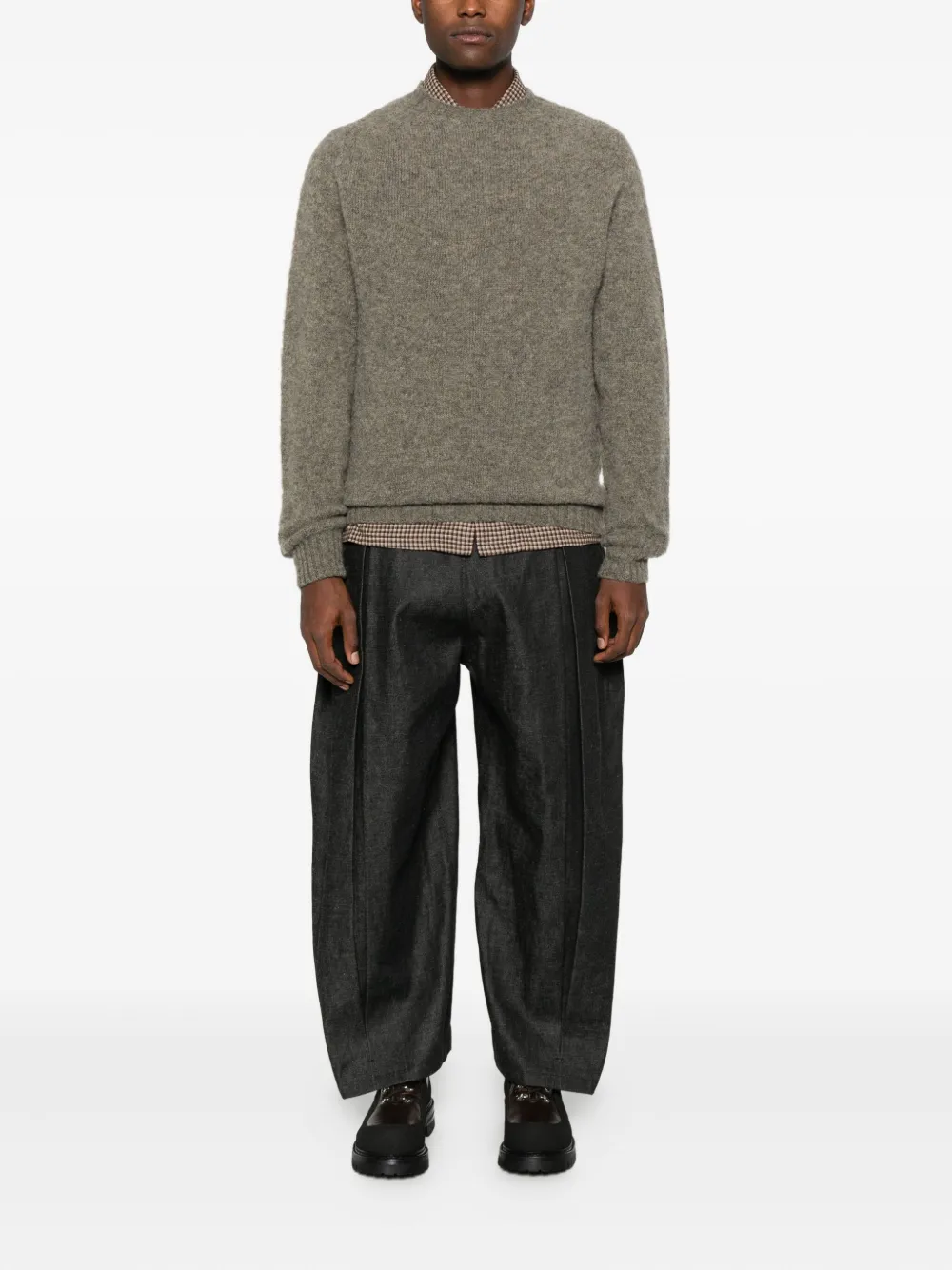 YMC Suedhead sweater | Knitted Sweaters | Image 2