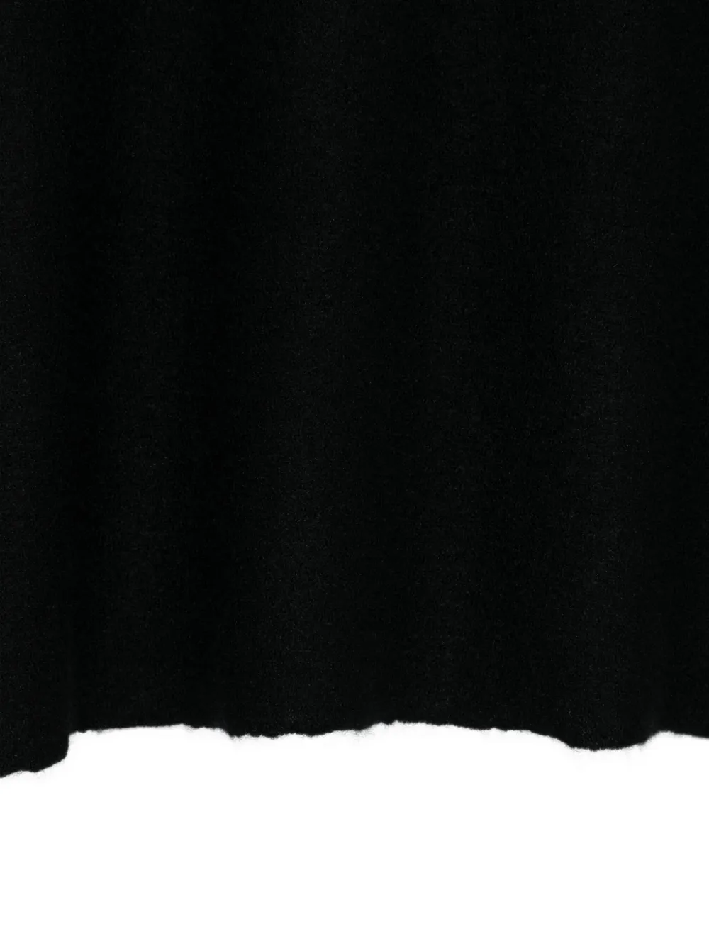 Faliero Sarti Frayed Scarf In Black