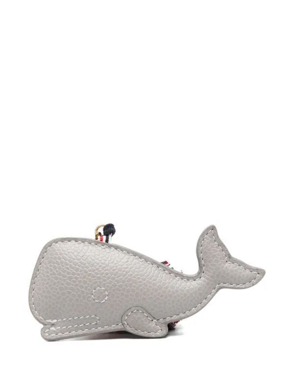 Thom Browne ホエールモチーフ キーホルダー | グレー | FARFETCH JP