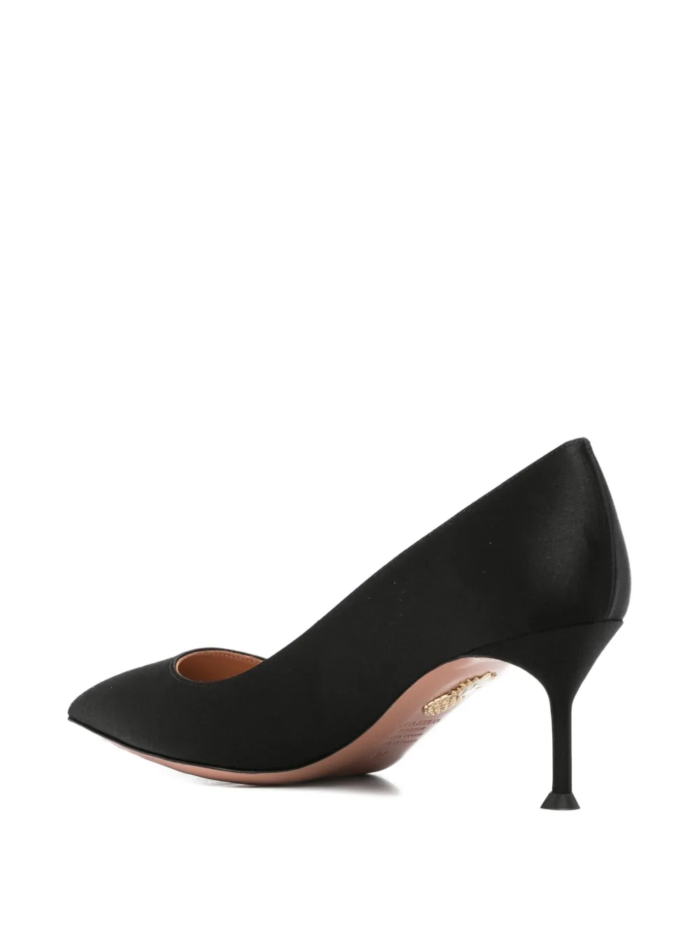 Aquazzura 75 mm Purist pumps Zwart