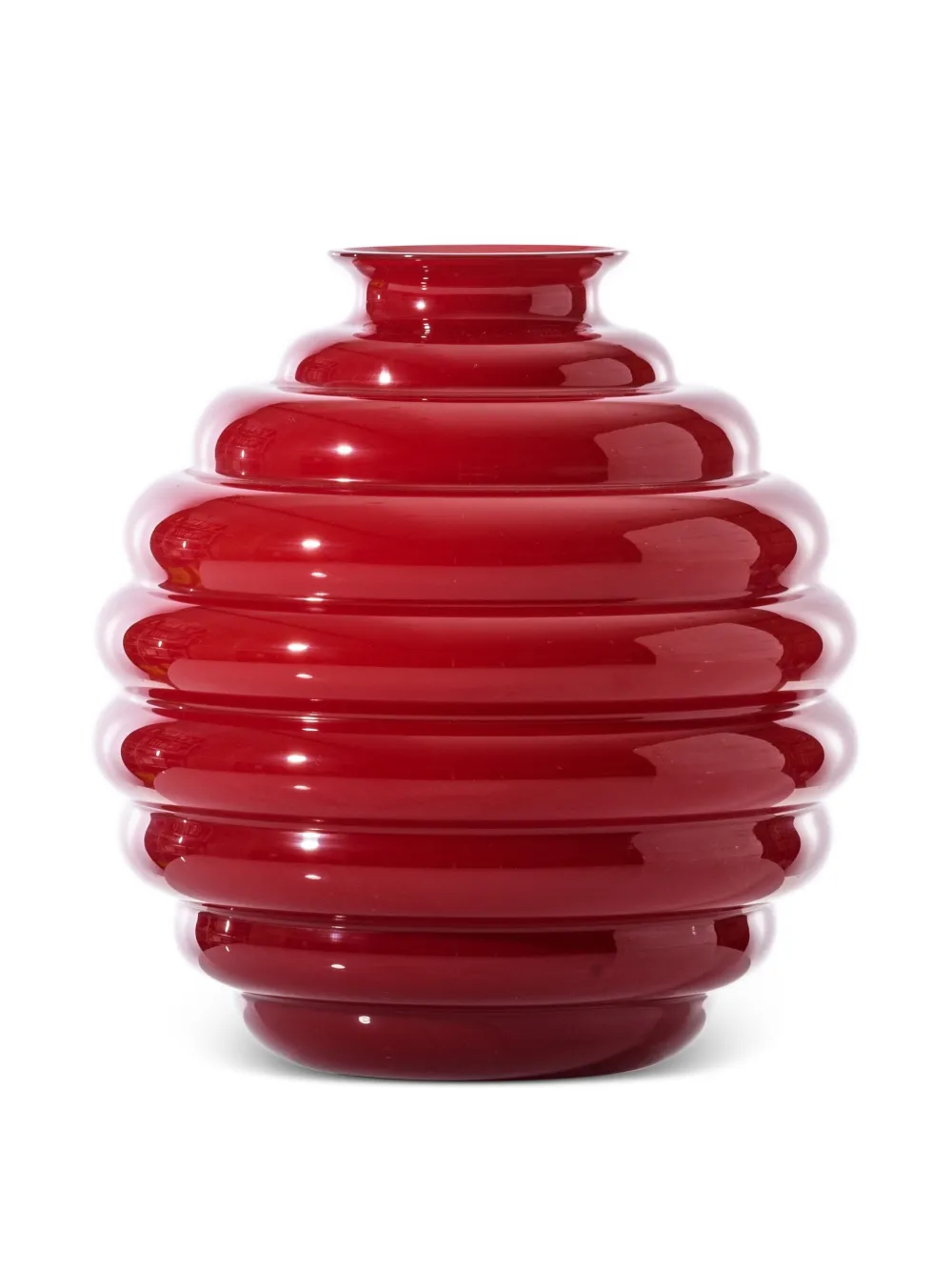 Venini ceramic vase | Red | Image 1