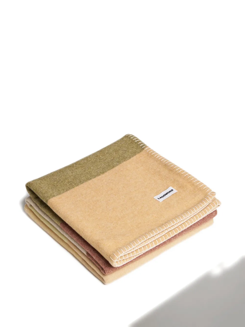 Lagomoro Iberia Virgin Wool Blanket (200cm X 140cm) In Multi
