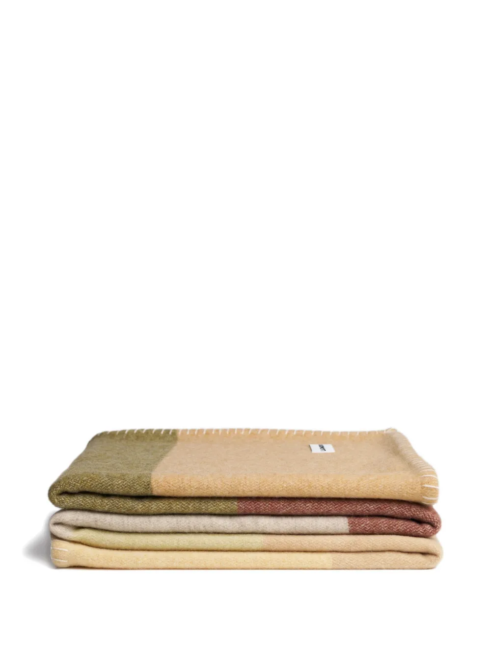 Lagomoro Iberia Virgin Wool Blanket (200cm X 140cm) In Multi