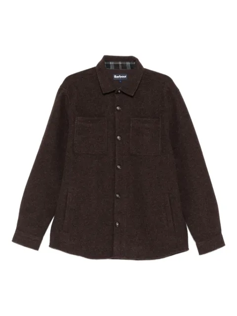 Barbour button-up shirt jacket