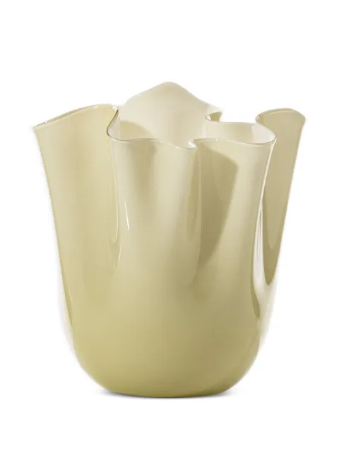 Venini ruffled vase