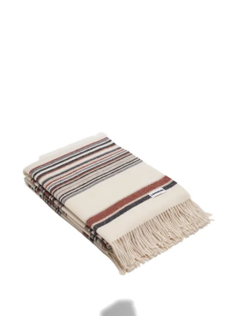 Lagomoro Cleo striped fringed (180cm x 135cm)