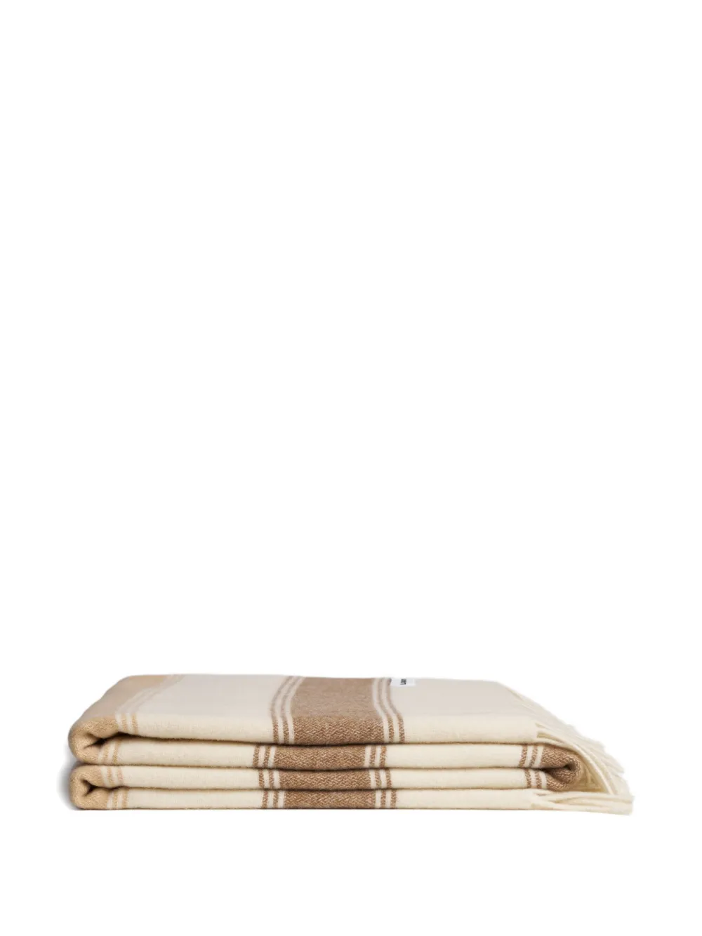 Lagomoro Linus Virgin Wool Blanket (180cm X 135cm) In Multi